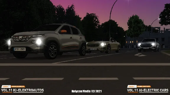 ✅💙OMSI 2 ADD-ON DOWNLOADPACK VOL 11 - AI ELECTRIC CARS
