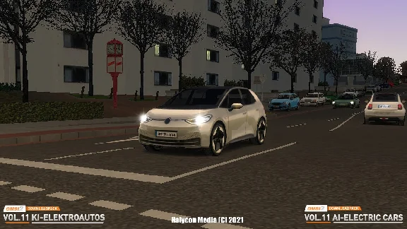 ✅💙OMSI 2 ADD-ON DOWNLOADPACK VOL 11 - AI ELECTRIC CARS