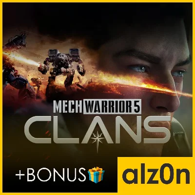 🟥MechWarrior 5: Clans + 450 games🧿PC
