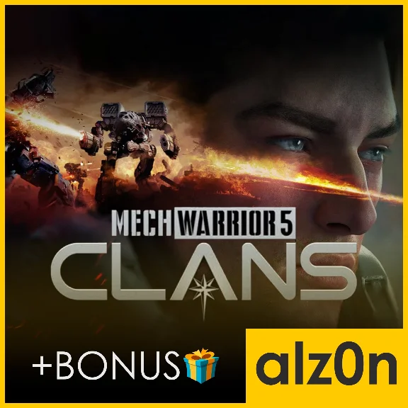 🟥MechWarrior 5: Clans + 450 games🧿PC