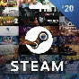 STEAM WALLET GIFT CARD $20 USD ✅(US ACCOUNT)