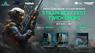 🔥DeltaForce⭐Twitch Drops⭐92FS skin