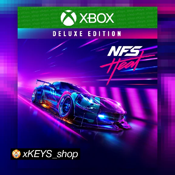 🟣 NFS Need for Speed Heat Deluxe XBOX CODE KEY🔑