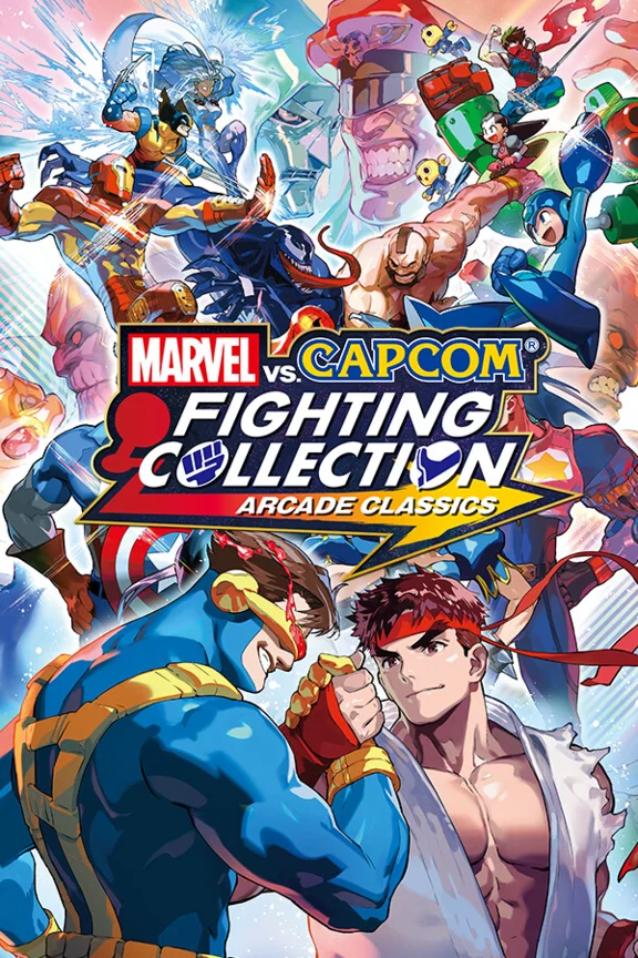 MARVEL vs CAPCOM Fighting Collection Arcade ROW AUTO