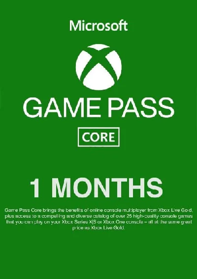 XBOX GAME PASS CORE 1 MONTH STACKABLE⚡GLOBAL🔑КЛЮЧ🎮