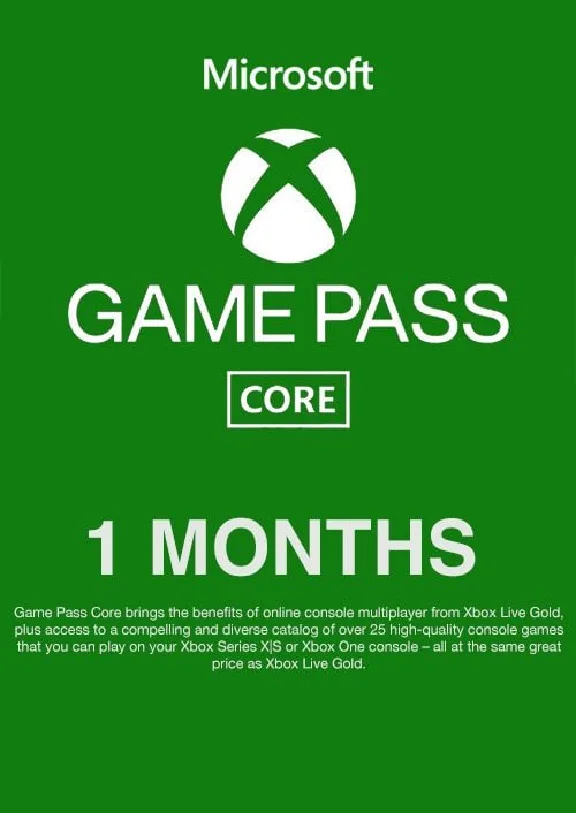 XBOX GAME PASS CORE 1 MONTH STACKABLE⚡GLOBAL🔑КЛЮЧ🎮