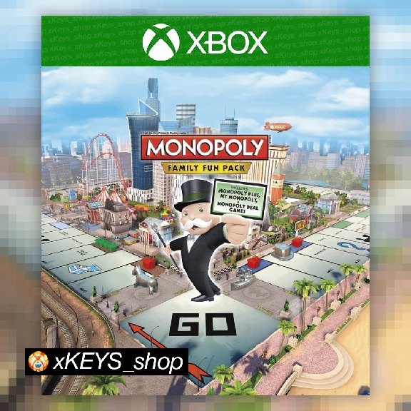 💰 MONOPOLY FAMILY FUN PACK XBOX CODE KEY🔑