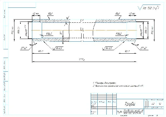 Route maps, operational maps, pipe details