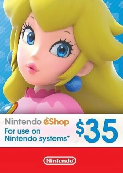 🎁 КАРТА ОПЛАТЫ NINTENDO ESHOP — 35 USD [USA]