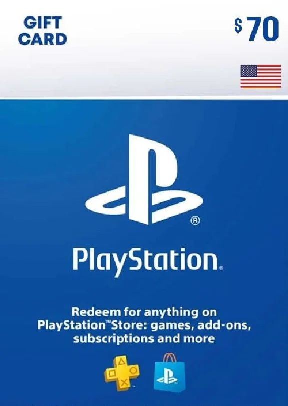 🎁 PSN USA карта пополнения на 70$ USD (USA) 🔥
