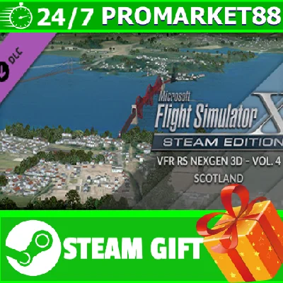 ⭐️ FSX Steam Edition VFR Real Scenery NexGen 3D Vol 4 S