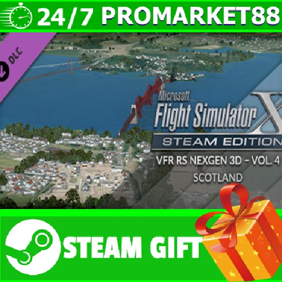 ⭐️ FSX Steam Edition VFR Real Scenery NexGen 3D Vol 4 S