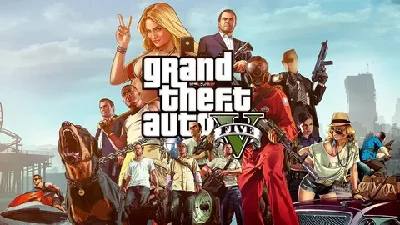 Collection of 35 games including GTA V 🔥