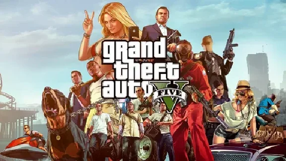 Collection of 35 games including GTA V 🔥