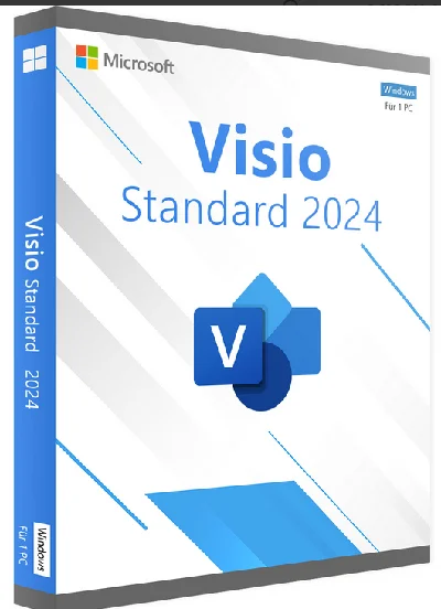 Microsoft Visio Standard 2024  bind key