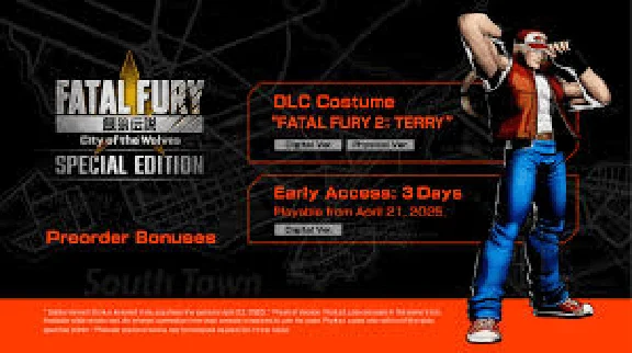 FATAL FURY: City of the Wolves Special Edt Xbox X|S KEY