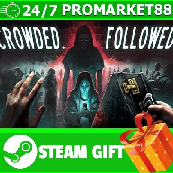 ⭐️ALL COUNTRIES⭐️ CROWDED FOLLOWED STEAM GIFT