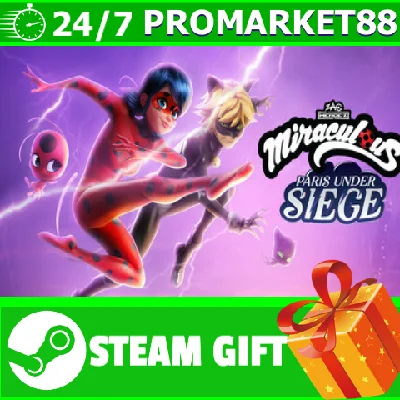 ⭐️ALL COUNTRIES⭐️ Miraculous Paris Under Siege STEAM