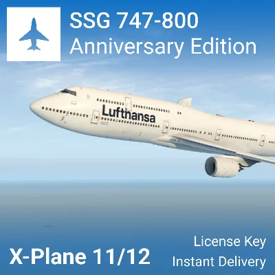 🛫 SSG Boeing 747-8 Series License for X-Plane 11/12