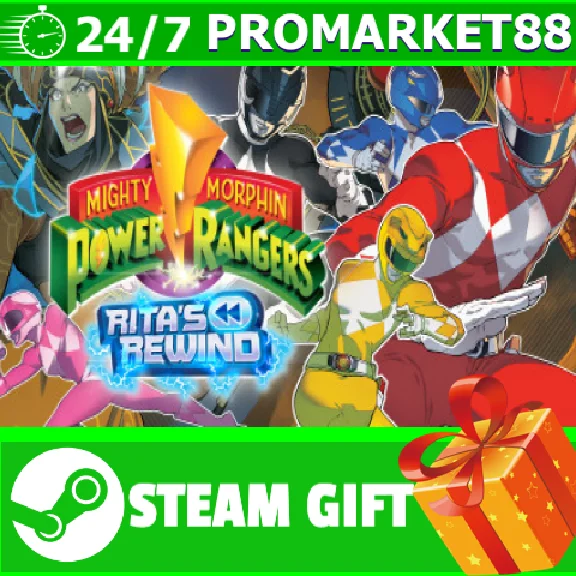 ⭐️ Mighty Morphin Power Rangers Rita s Rewind STEAM GIF