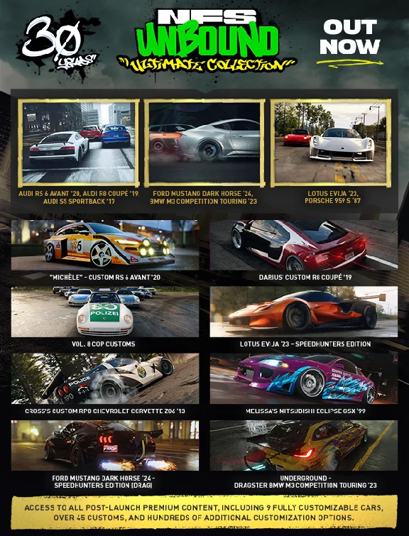 Need for Speed Unbound Ultimate Collection Steam Gift