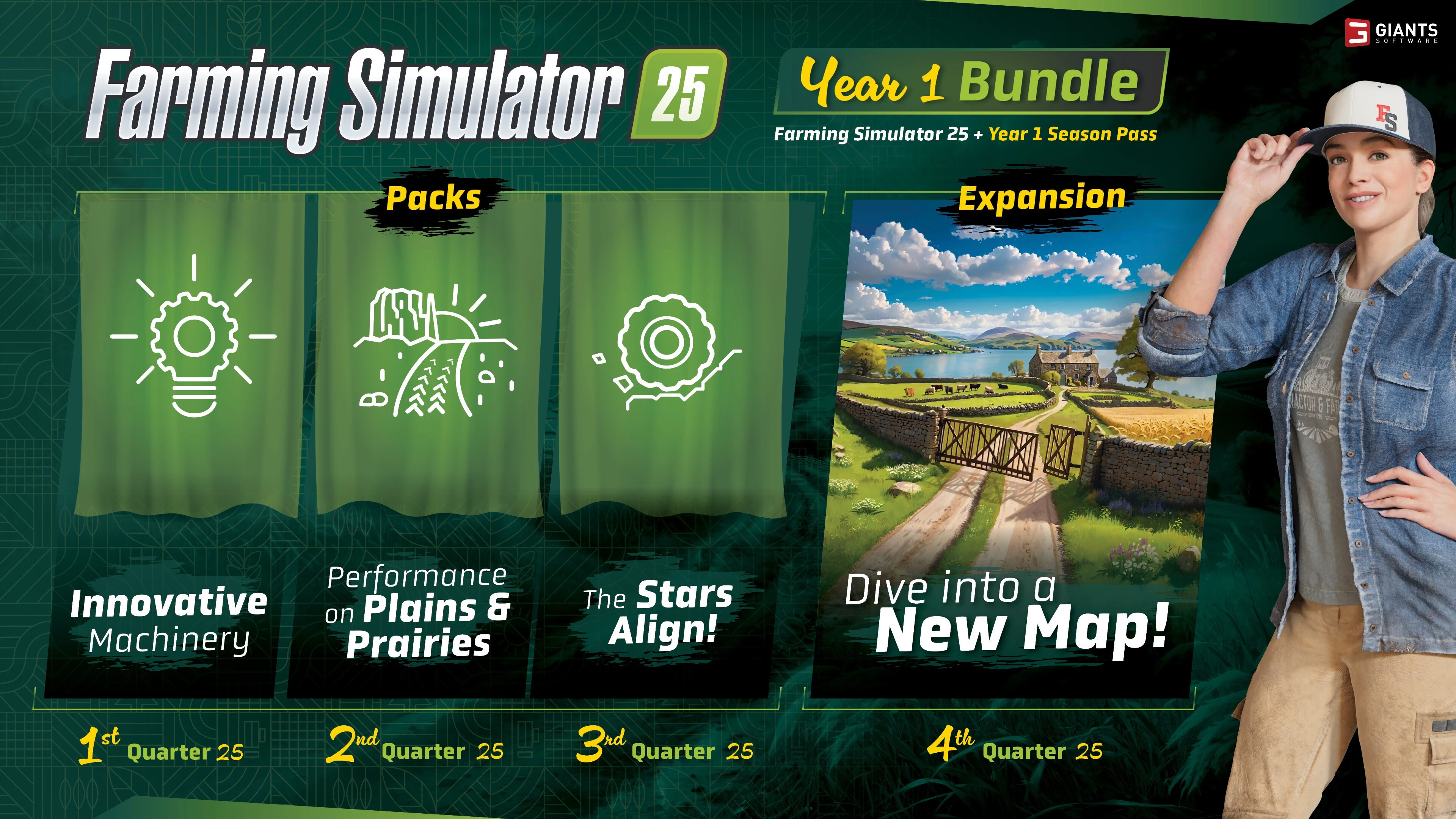 RU➕CIS💎STEAM | FARMING SIMULATOR 25 YEAR 1 BUNDLE 🌾