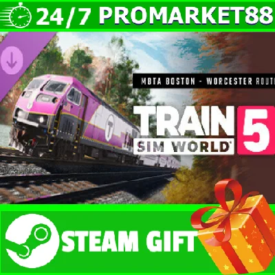 ⭐️ Train Sim World 5 MBTA Commuter Boston Framingham/Wo