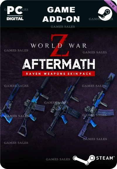 ✅💙WORLD WAR Z: AFTERMATH - RAVEN WEAPONS SKIN PACK💙