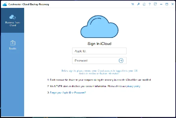 🧊 Coolmuster iCloud Backup Recovery 📋 1 год аккаунта