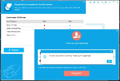 🧊 Coolmuster iOS Eraser 📋 Аккаунт 🚀