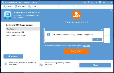 🧊 Coolmuster PDF Image Extractor 📋 Account 🚀