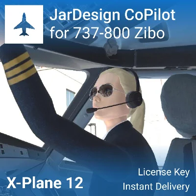 ✈️ JARDesign CoPilot License for 737-800 Zibo Mod
