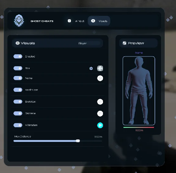 Ghost´s working private cheat for the SQUAD game