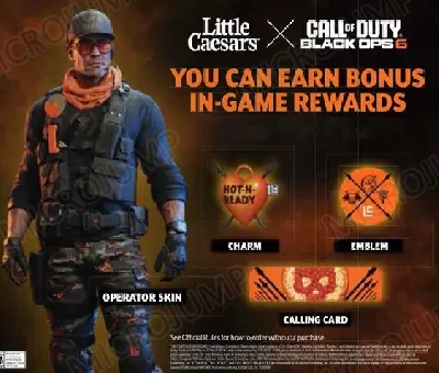 🔥LITTLE CAESARS CODE COD BLACKOPS 6 BO6🔥