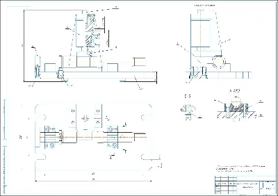 Фрезерное приспособление для фрезерования пазов на валу