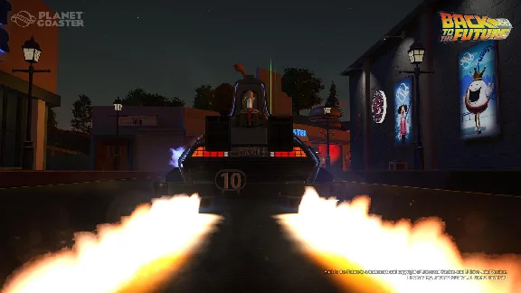 ✅Planet Coaster Back to the Future Construction Kit 🔑2