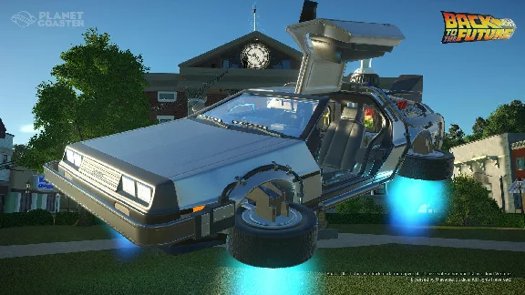 ✅Planet Coaster Back to the Future Construction Kit 🔑2