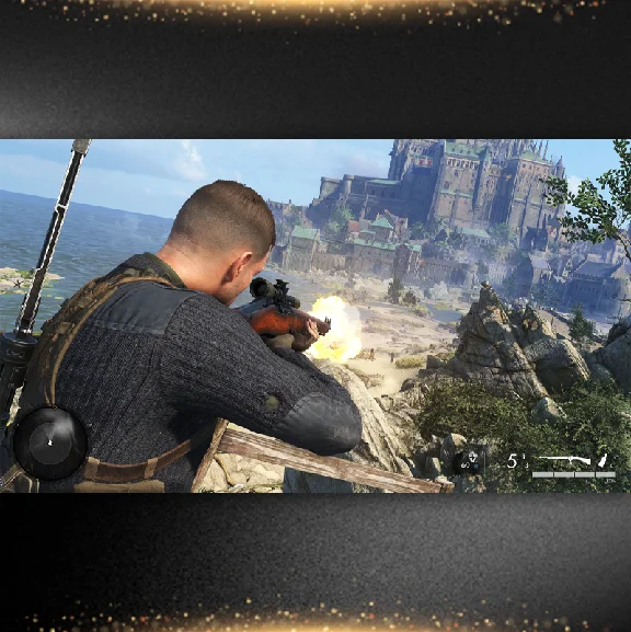 🟦⭐Sniper Elite 5 Deluxe ☑️ Все регионы⚡STEAM • 💳 0%
