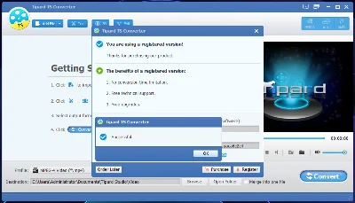 🎆 Tipard TS Converter 🔑 Лицензионный код на 1 год 🚀
