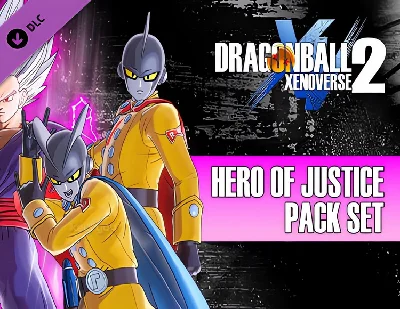 DRAGON BALL XENOVERSE 2 HERO OF JUSTICE Pack Set STEAM