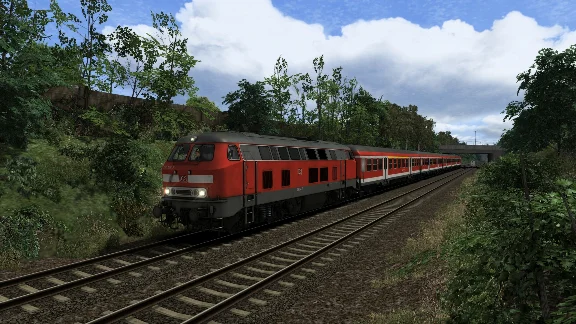 Train Simulator: BR 218 & Wittenberger Regional Express