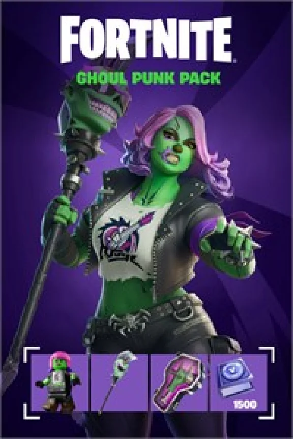 🎮Fortnite - Ghoul Punk Pack XBOX ONE /X|S🔑KEY🔥