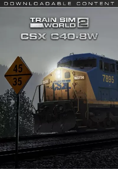 (DLC) Train Sim World® 2: CSX C40-8W Loco Add-On KEY🔑