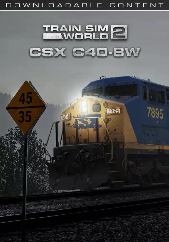 (DLC) Train Sim World® 2: CSX C40-8W Loco Add-On KEY🔑