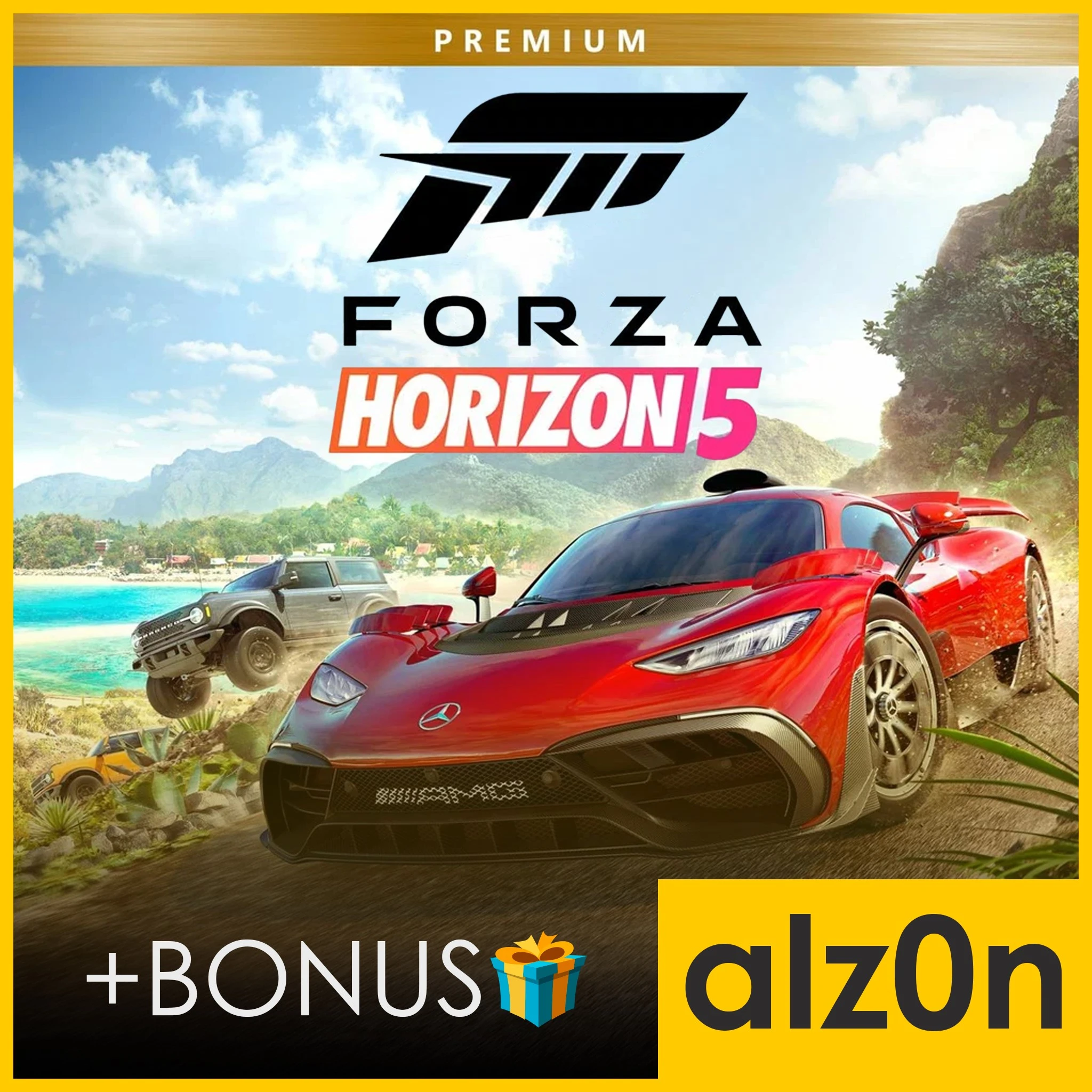 🟥Forza Horizon 5 Premium Edition + FH4UE + 450 games🧿