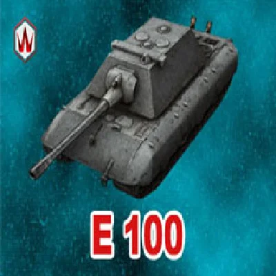 WoT Blitz E 100 in the hangar ✔️ Wargaming