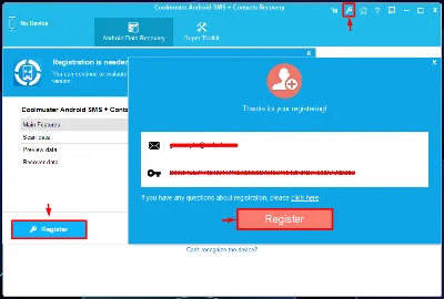 🧊 Coolmuster Android SMS + Contacts Recovery 📋Аккаунт