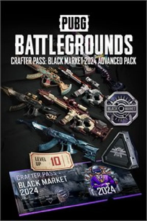☀️PUBG - Crafter Pass: Black Market 2024 Adv XBOX💵DLC