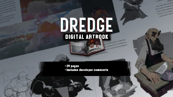 ✅ DREDGE - DIGITAL ARTBOOK ❤️🌍 РФ/МИР 🚀 АВТО 💳0%