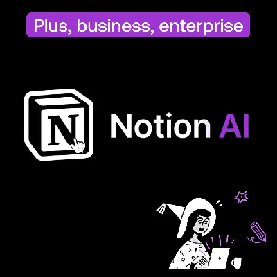 📝 Notion AI Subscription | Plus, business, enterprise